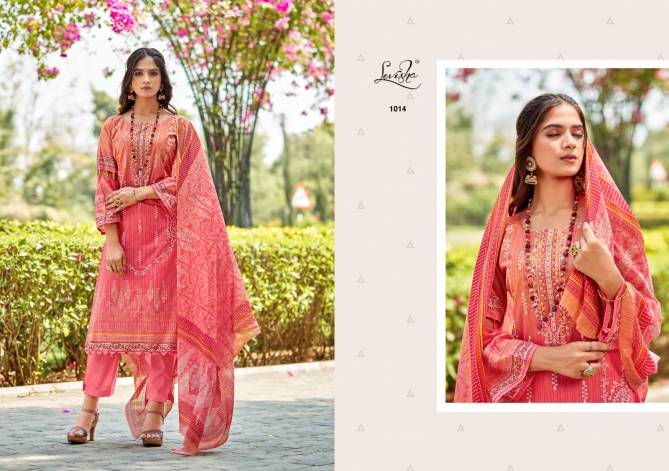 Sana Samiya By Levisha Cambric Cotton Printed Dress Material Wholesaler Price In Surat

